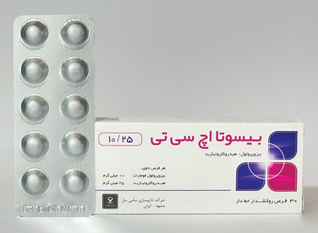 تصویر BISOTA HCT 10/25 MG Tablet